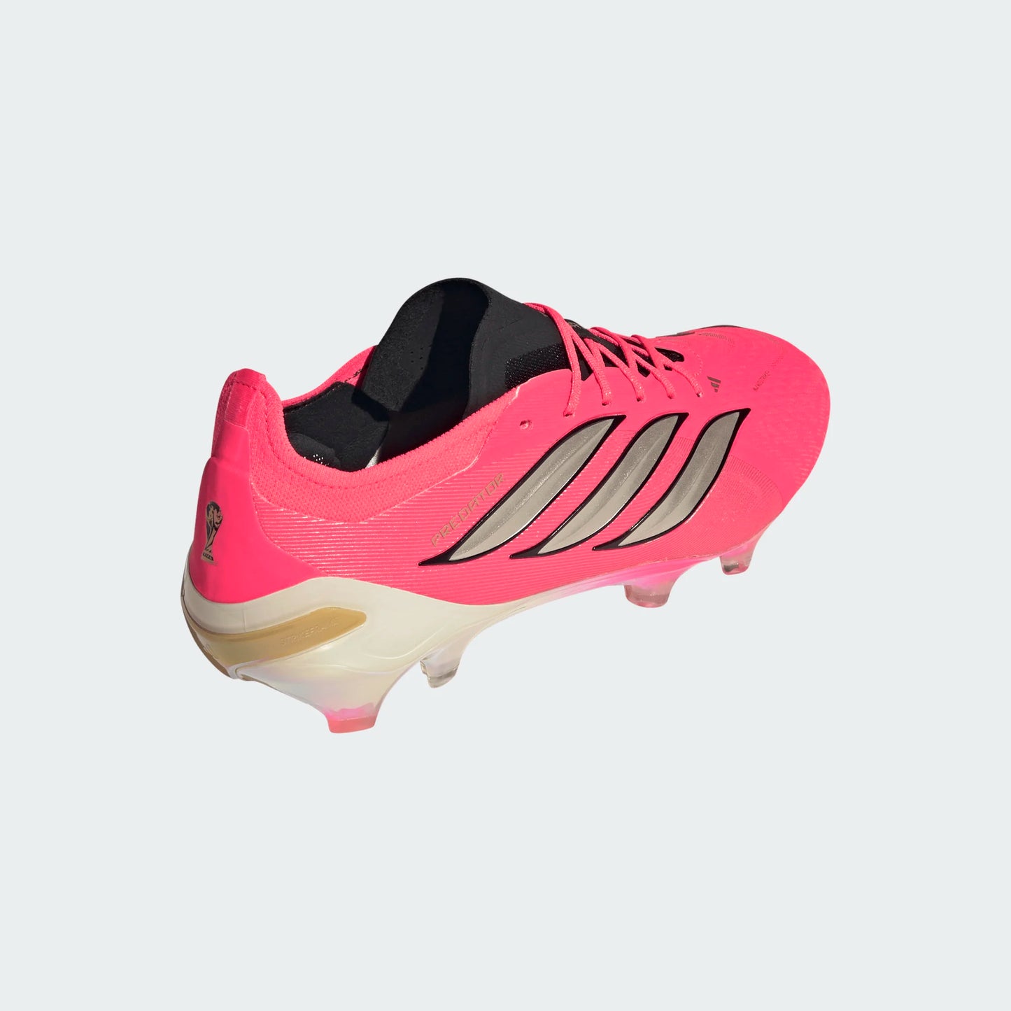 Adidas Predator Elite FG Firm Ground Soccer Cleats - Solar Turbo/Thermal Chrome/Core Black