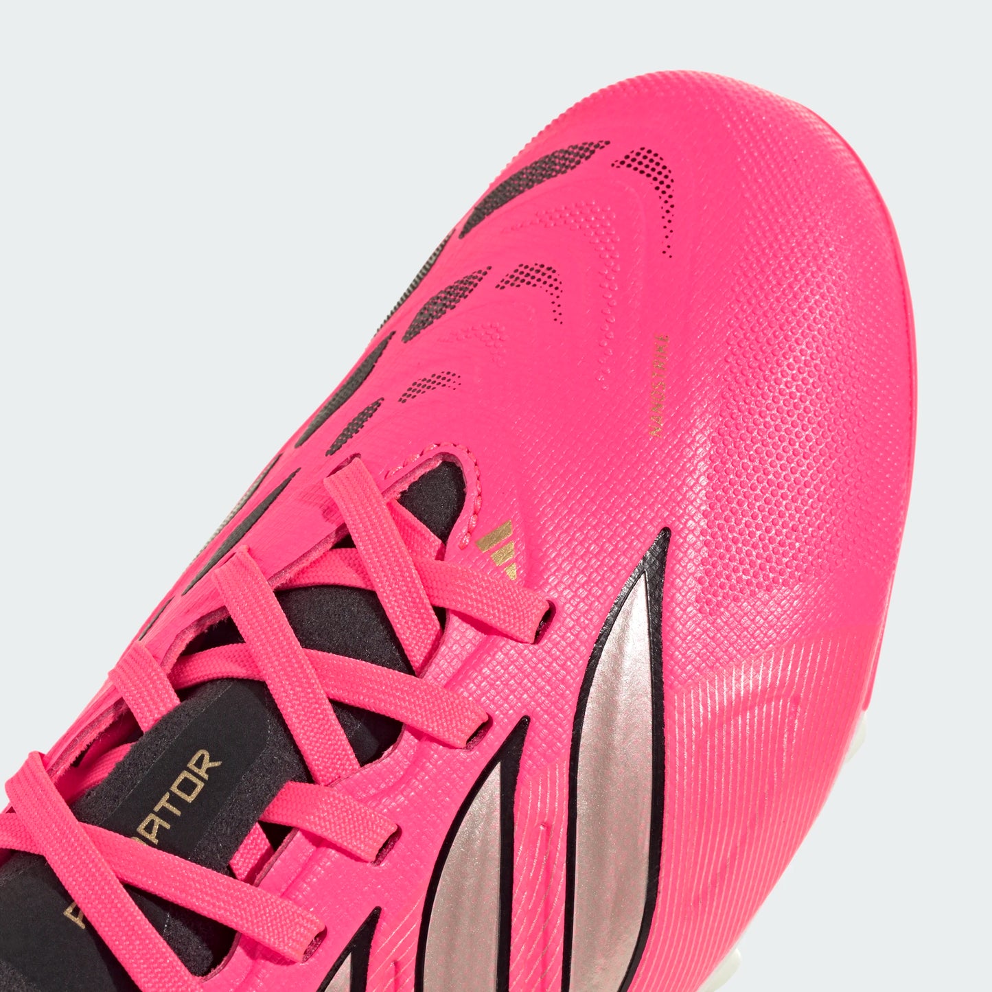 Adidas Junior Predator League FG Firm Ground Soccer Cleats - Solar Turbo/Thermal Chrome/Core Black