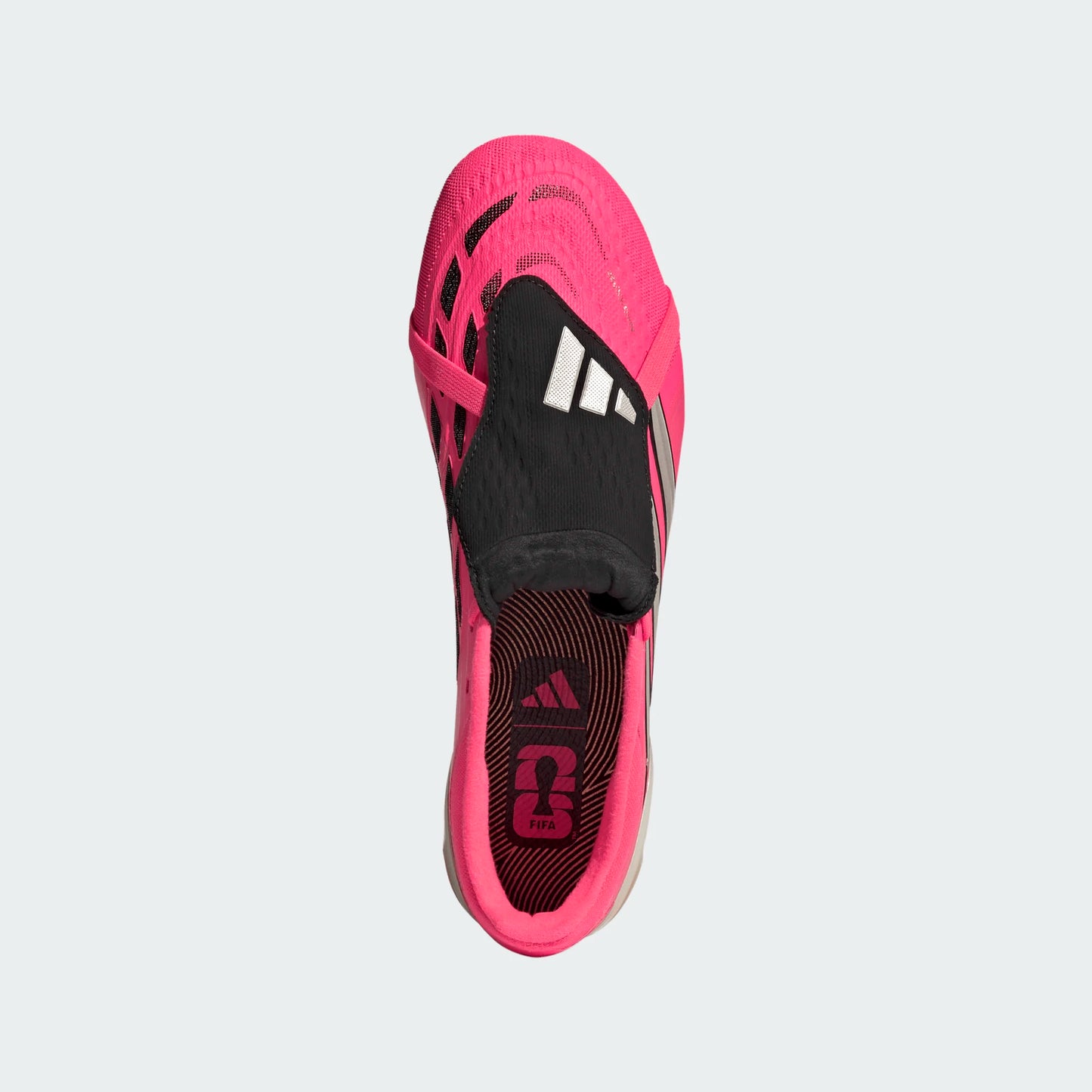 Adidas Predator Pro FT FG Firm Ground Soccer Cleats - Solar Turbo/Thermal Chrome/Core Black