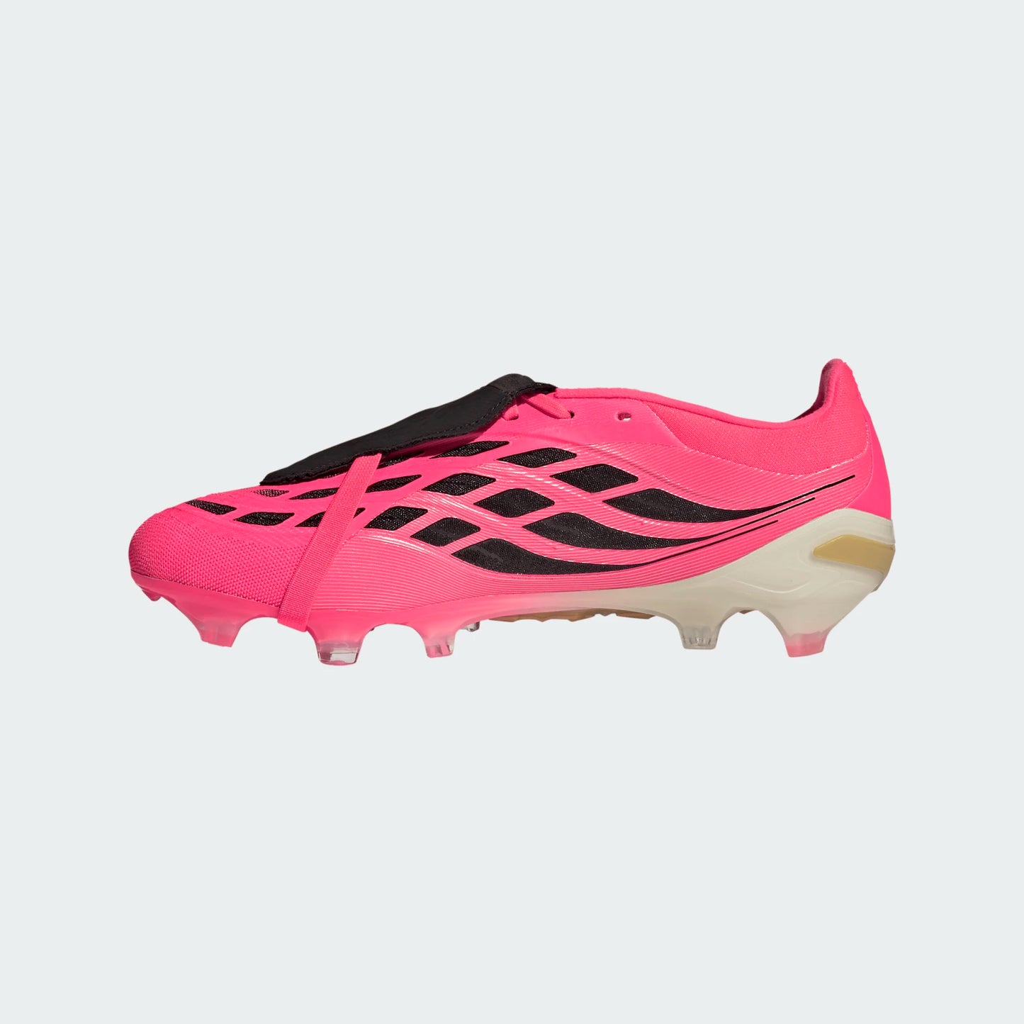 Adidas Predator Pro FT FG Firm Ground Soccer Cleats - Solar Turbo/Thermal Chrome/Core Black