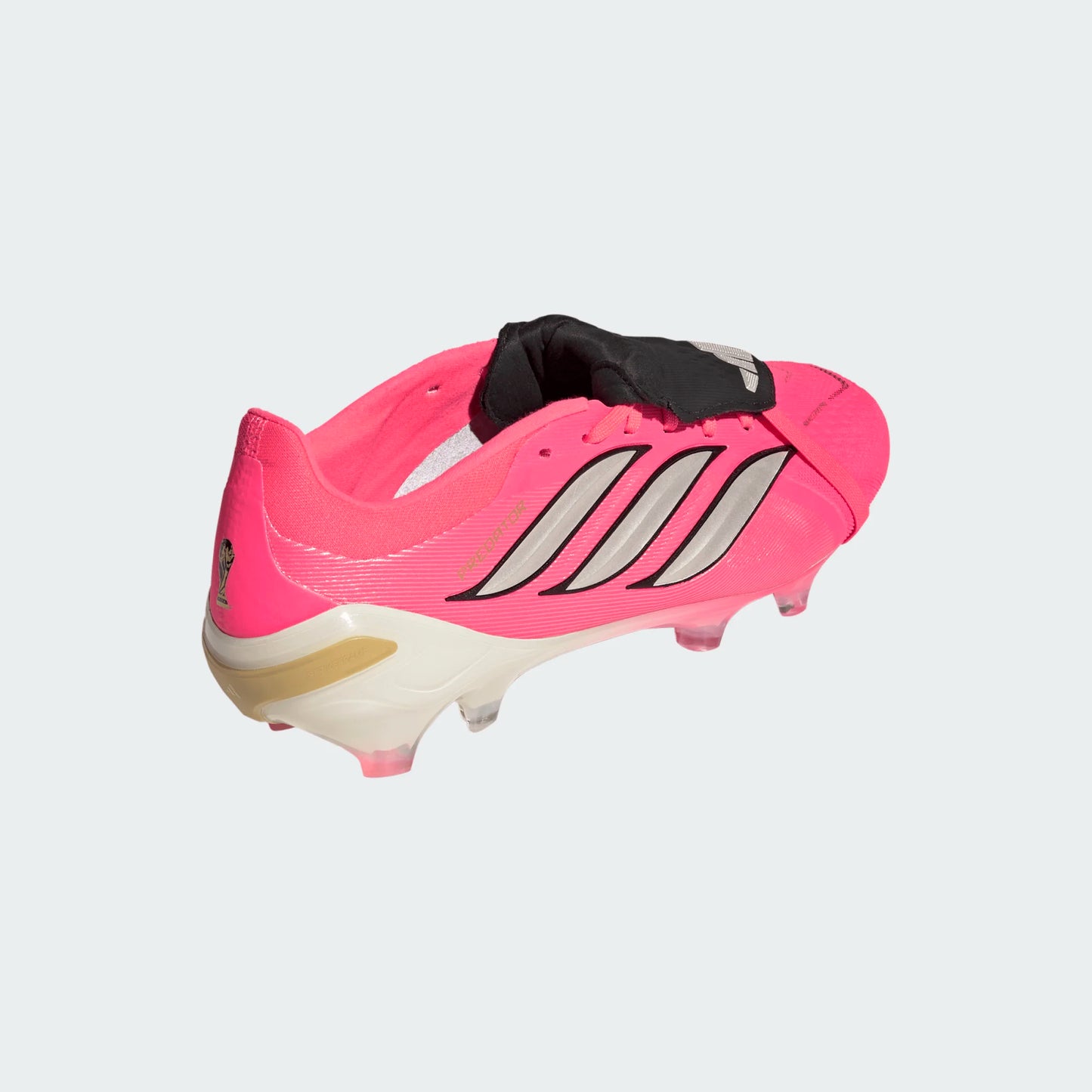 Adidas Predator Pro FT FG Firm Ground Soccer Cleats - Solar Turbo/Thermal Chrome/Core Black