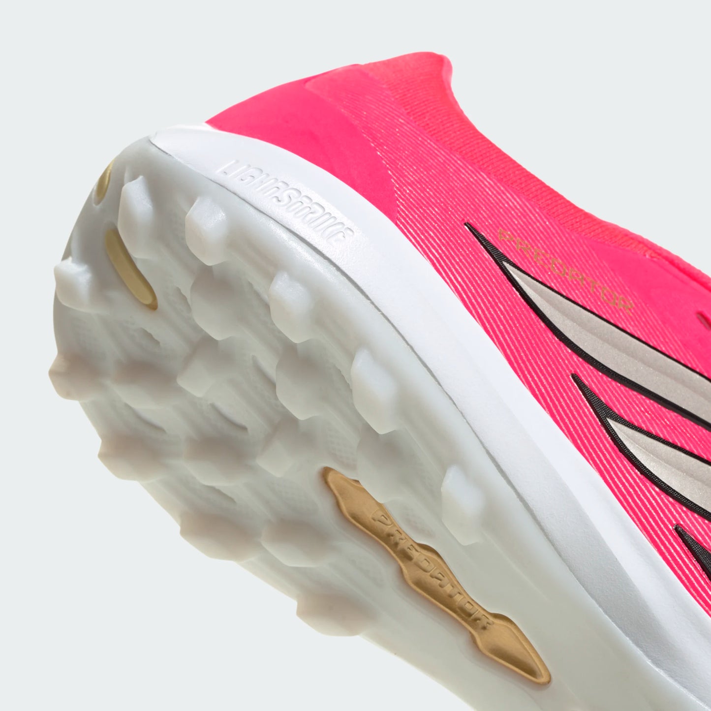 Adidas Predator Pro FT TF Turf Soccer Cleats - Solar Turbo/Thermal Chrome/Core Black