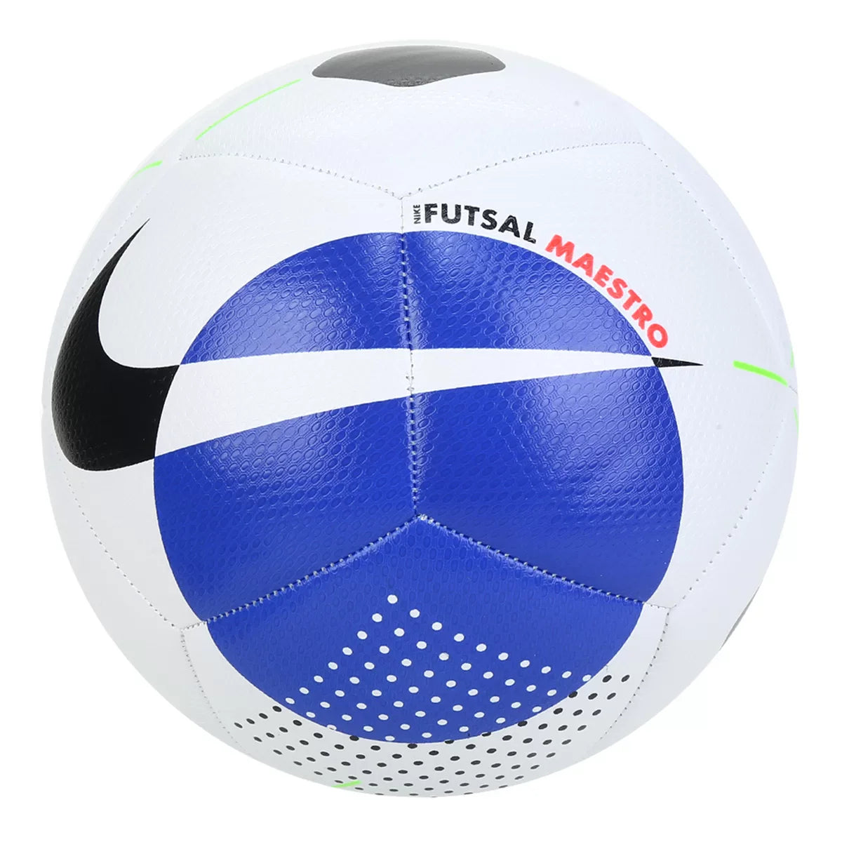 Nike Pro Futsal Soccer Ball - White/Blue/Volt