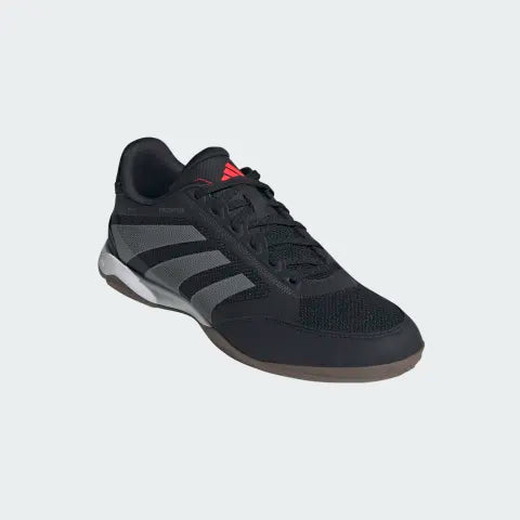 Adidas Predator League IN Indoor Soccer Shoe - Core Black/Grey Four/Lucid Red