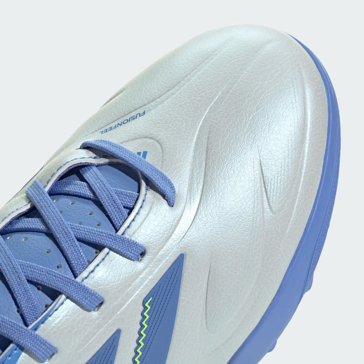 Adidas Copa Pure 3 League TF Turf Soccer Cleat - Halo Blue/Blue Fusion/Lucid Lemon