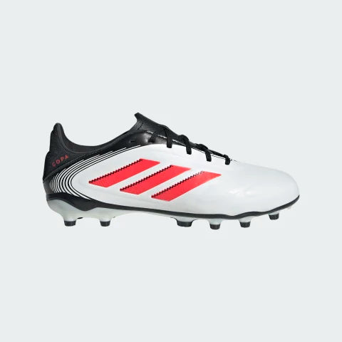 Adidas Junior Copa Pure 3 League FG Firm Ground Soccer Cleat - Cloud White/Lucid Red/Core Black