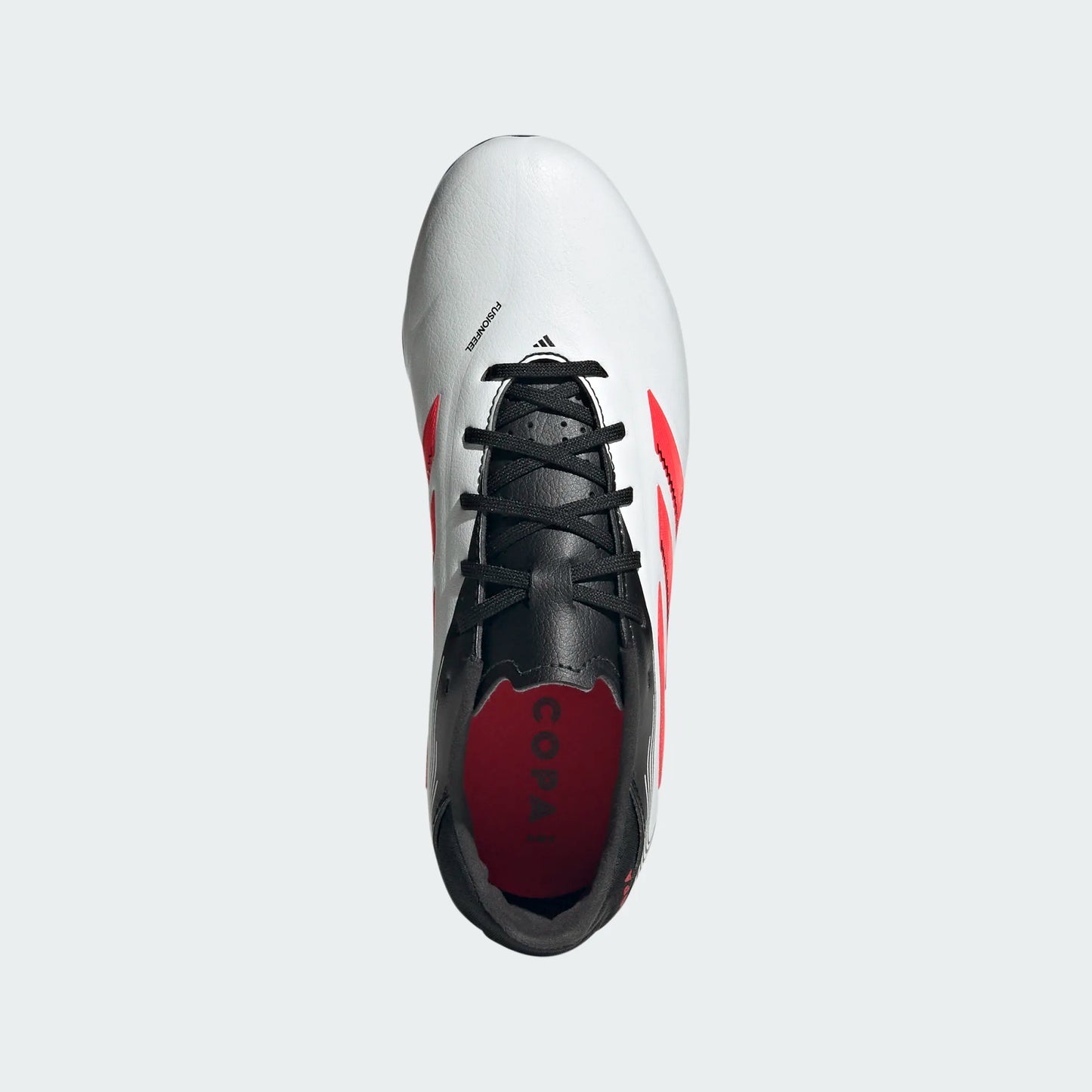 Adidas Junior Copa Pure 3 League FG Firm Ground Soccer Cleat - Cloud White/Lucid Red/Core Black