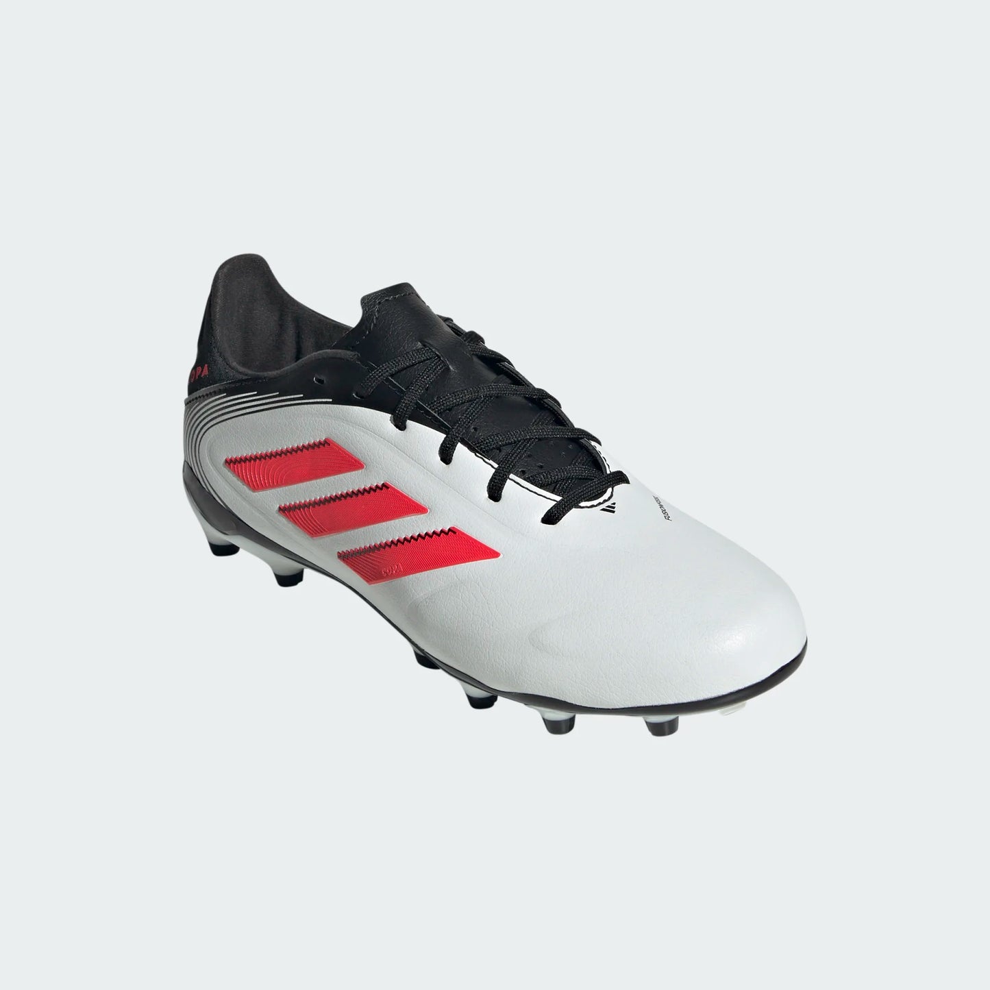 Adidas Junior Copa Pure 3 League FG Firm Ground Soccer Cleat - Cloud White/Lucid Red/Core Black