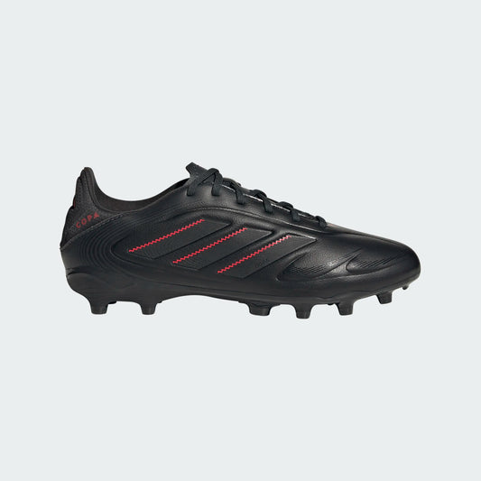 Adidas Junior Copa Pure 3 League FG Firm Ground Soccer Cleat - Core Black/Carbon Grey/Lucid Red