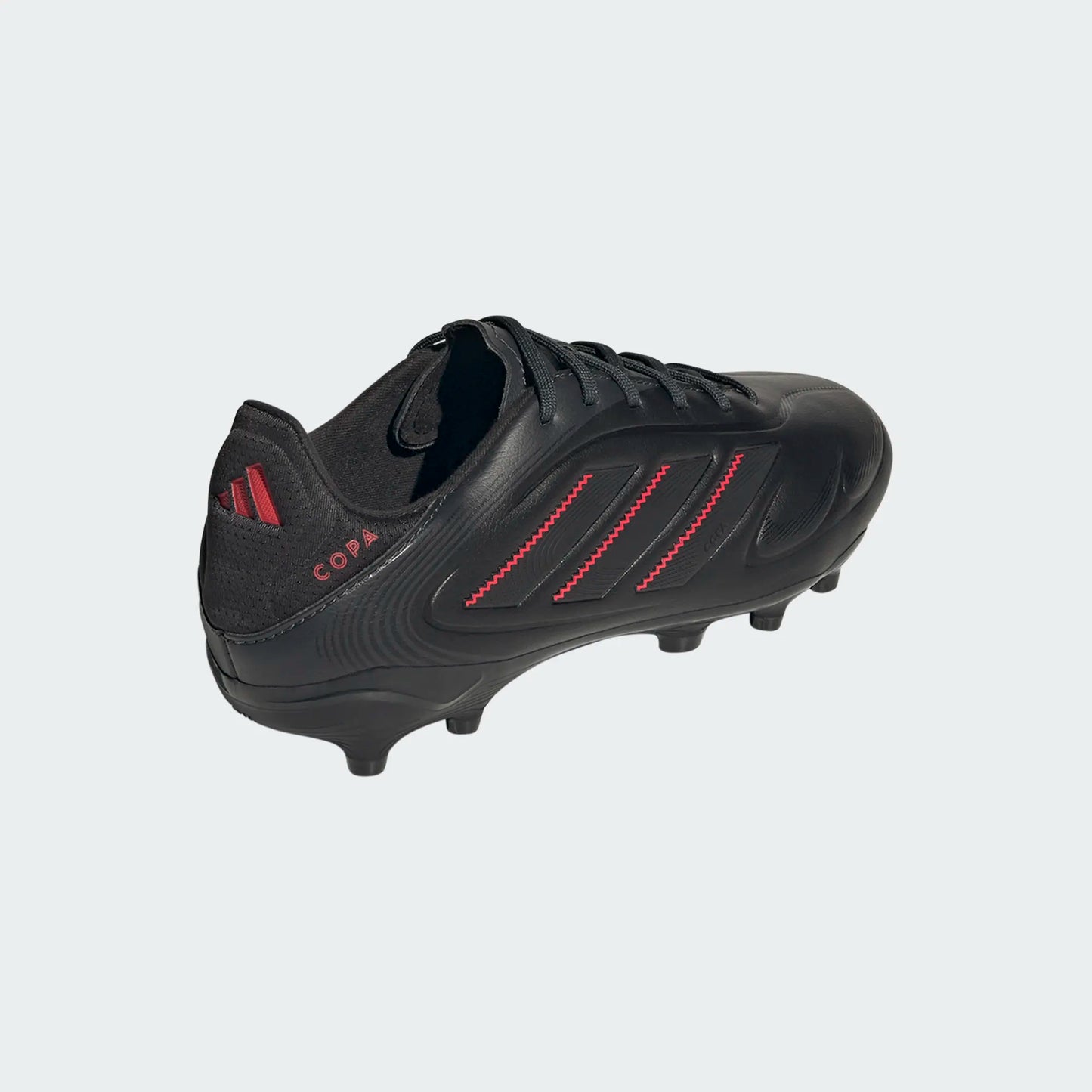 Adidas Junior Copa Pure 3 League FG Firm Ground Soccer Cleat - Core Black/Carbon Grey/Lucid Red