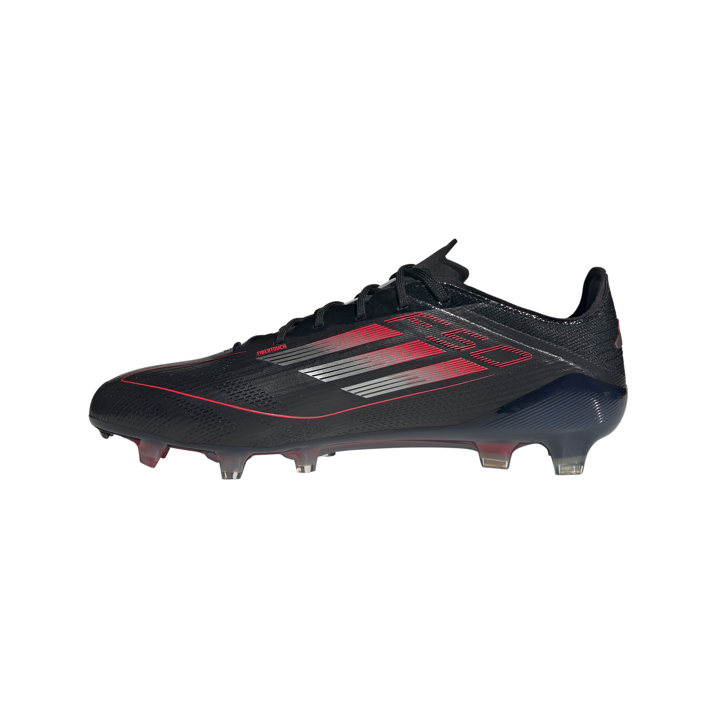 Adidas F50 Elite FG Firm Ground Soccer Cleat - Core Black/Iron Metallic/Lucid Red