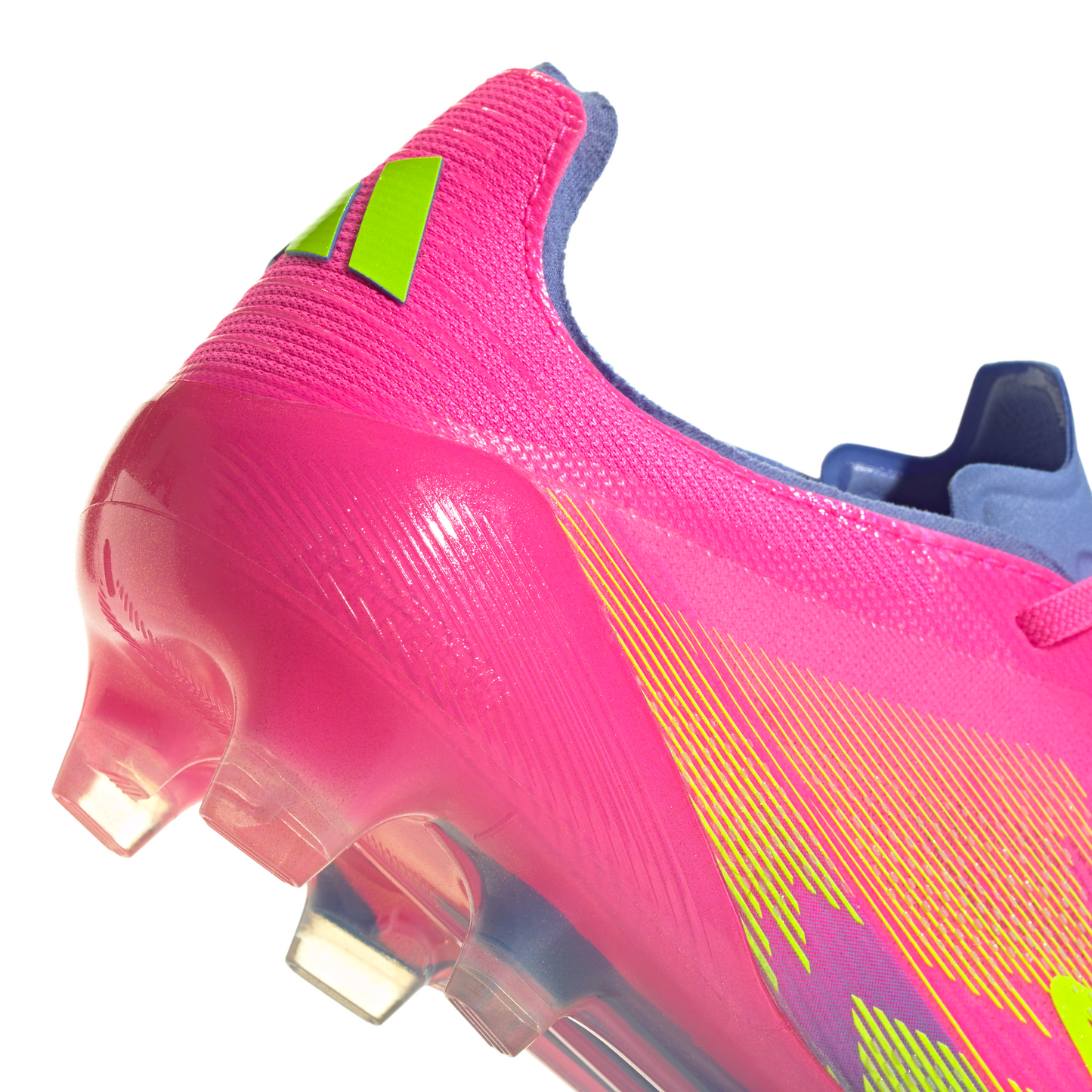 Adidas F50 Elite FG Firm Ground Soccer Cleat - Lucid Pink/Lucid Lemon/Blue Fusion