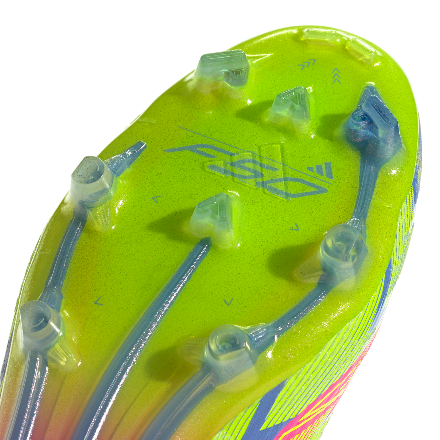 Adidas F50 Elite FG Firm Ground Soccer Cleat - Lucid Pink/Lucid Lemon/Blue Fusion