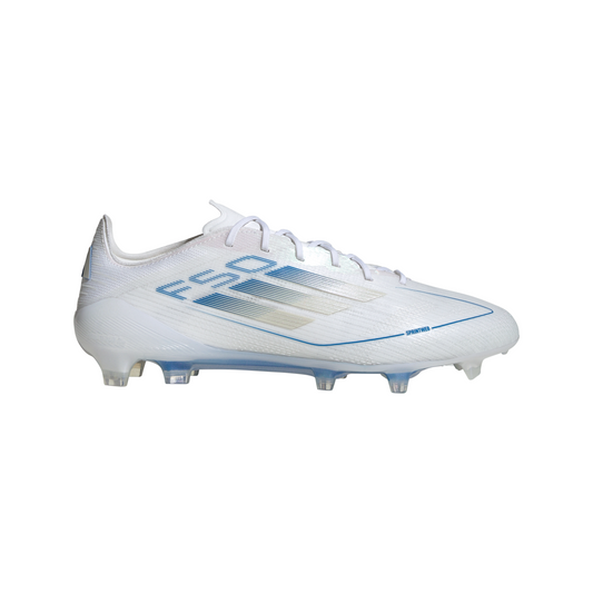 Adidas F50 Elite FG Firm Ground Soccer Cleat - Cloud White/Pearl Metallic/Cloud White