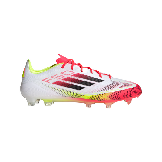 Adidas F50 Elite FG Firm Ground Soccer Cleat - Cloud White/Core Black/Solar Yellow