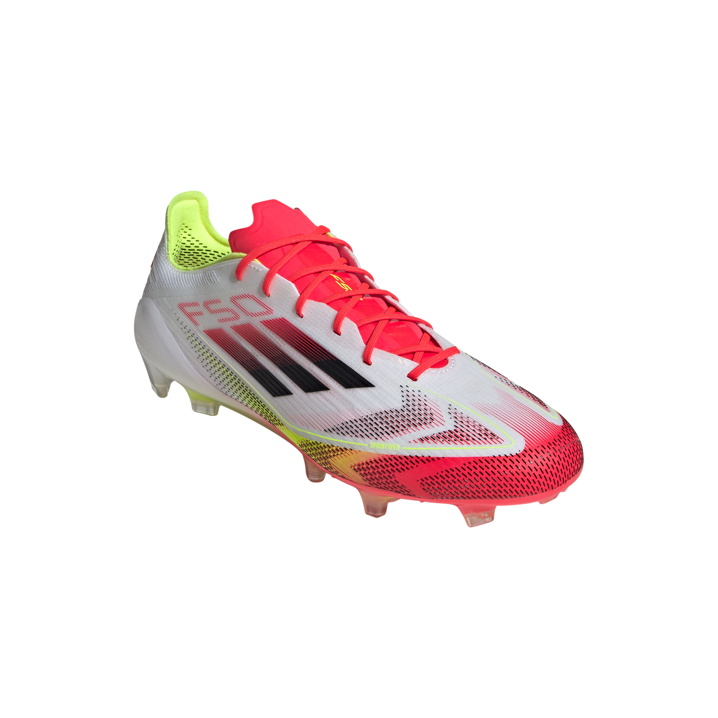 Adidas F50 Elite FG Firm Ground Soccer Cleat - Cloud White/Core Black/Solar Yellow