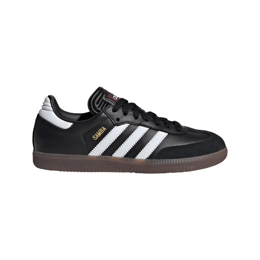 adidas Junior Samba Classic Indoor Soccer Shoe - Black/White