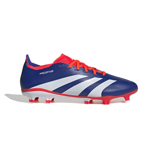 Adidas Predator League FG Firm Ground Soccer Cleat - Lucid Blue/Cloud White/Solar Red