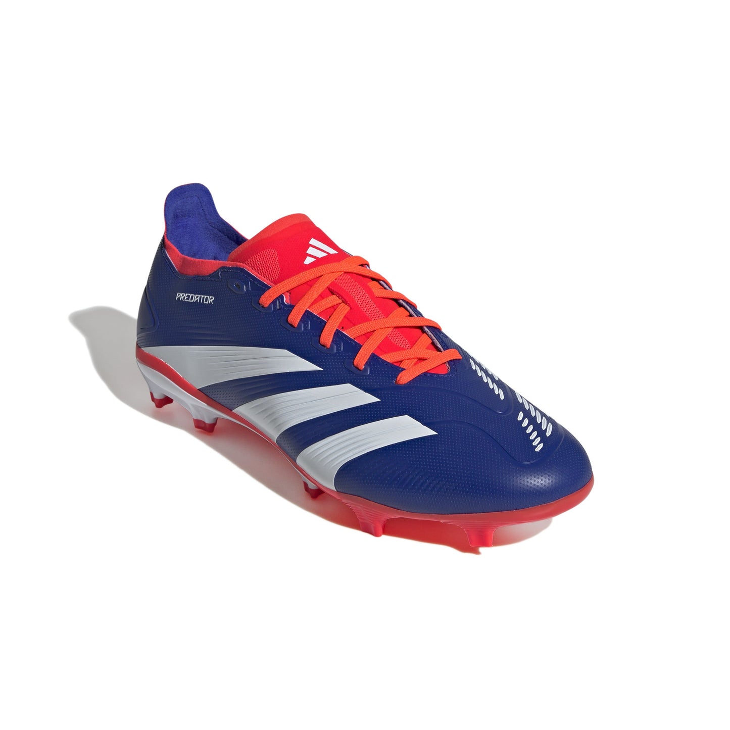 Adidas Predator League FG Firm Ground Soccer Cleat - Lucid Blue/Cloud White/Solar Red