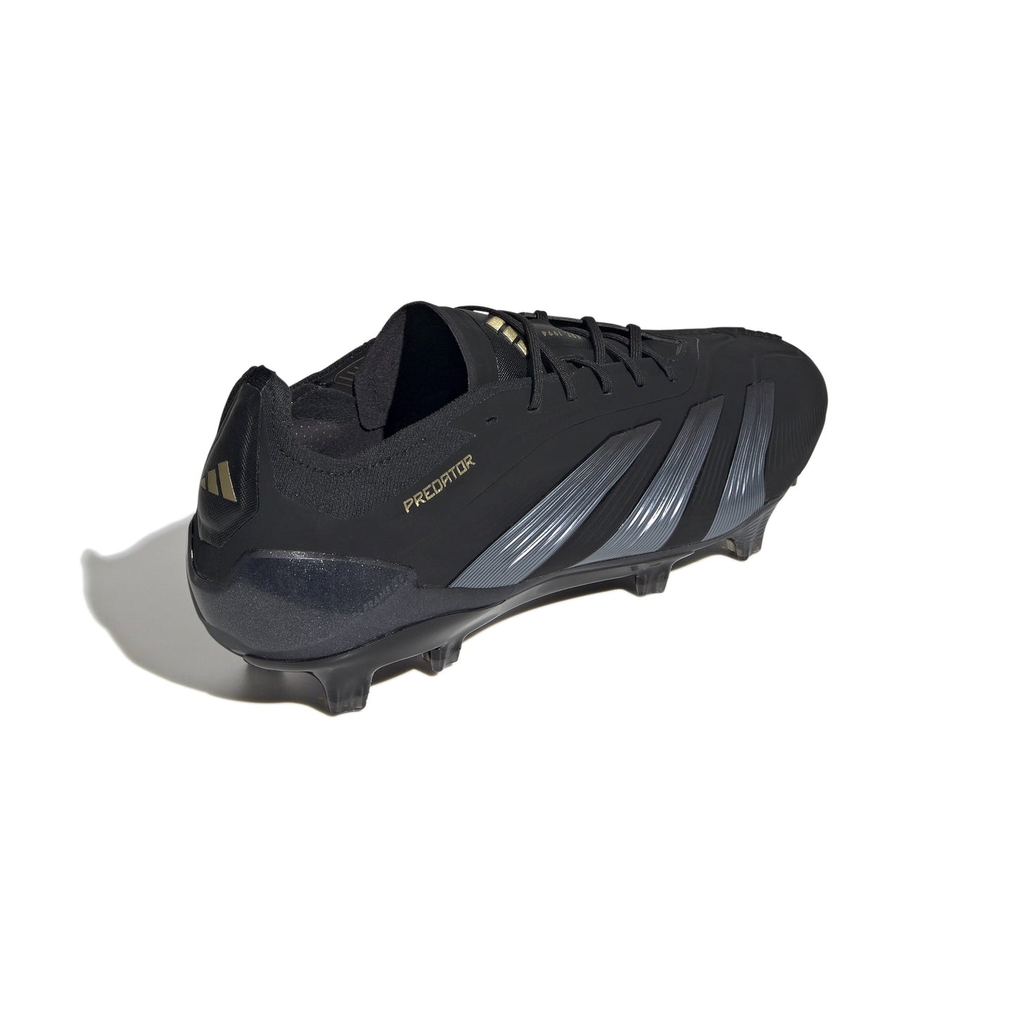 Adidas Predator Elite FG Firm Ground Soccer Cleat - Core Black/Carbon/Gold Metallic