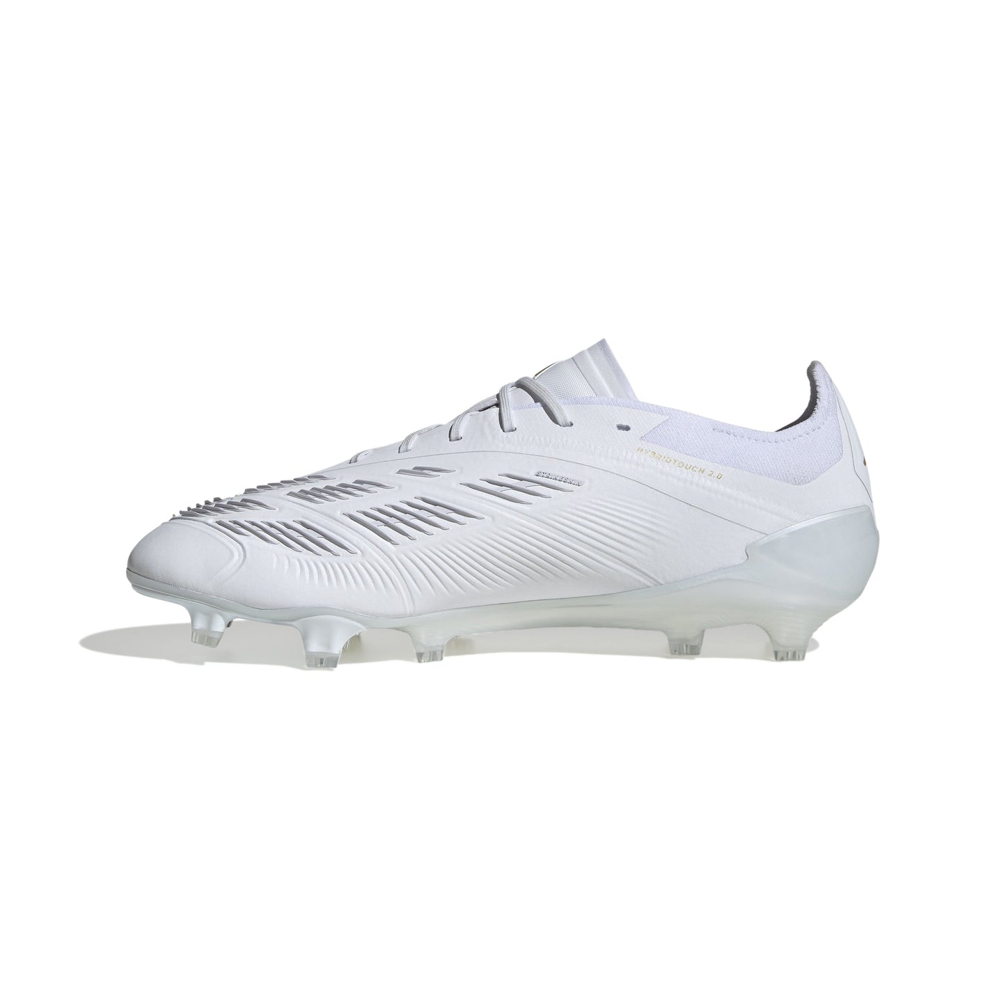 Adidas Predator Elite FG Firm Ground Soccer Cleat - Cloud White/Gold Metallic/Cloud White