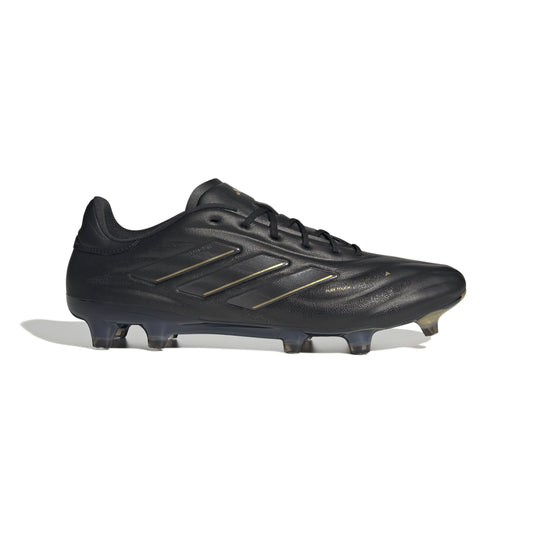 Adidas Copa Pure 2 Elite FG Firm Ground Soccer Cleat - Core Black/Carbon/ Gold Metallic