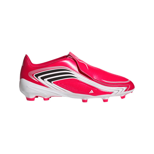 adidas F50 Messi League Laceless Junior FG Firm Ground Soccer Cleats -
