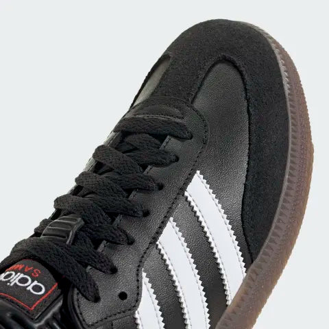 Adidas Samba IN Indoor Soccer Shoe - Carbon Black/White/Vivid Red