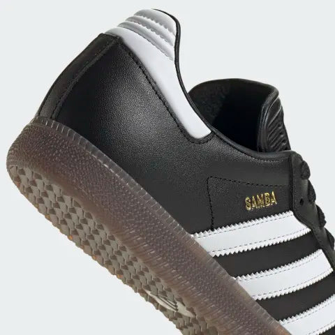 Adidas Samba IN Indoor Soccer Shoe - Carbon Black/White/Vivid Red