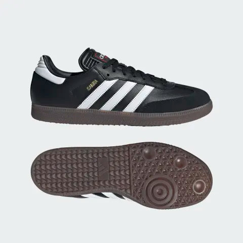 Adidas Samba IN Indoor Soccer Shoe - Carbon Black/White/Vivid Red