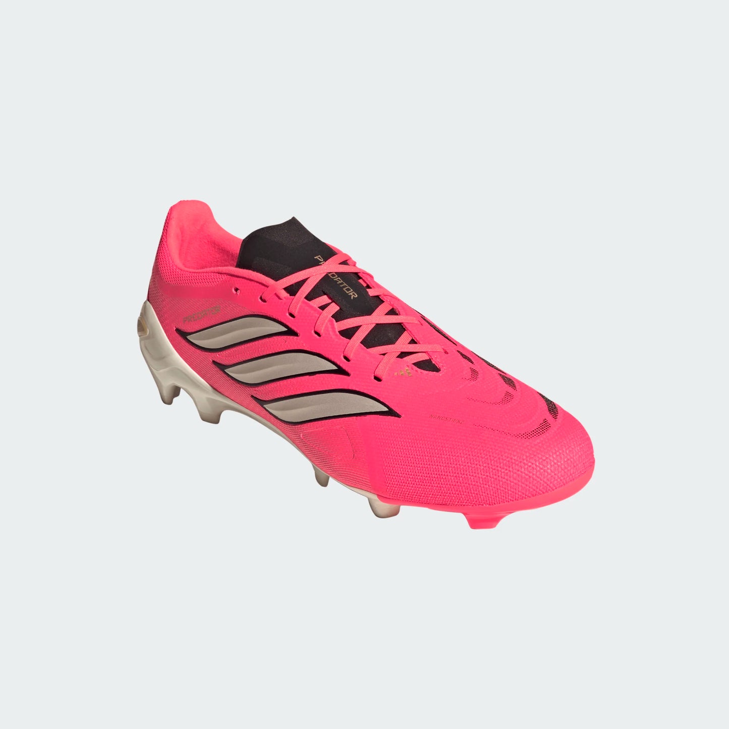 Adidas Predator League FG Firm Ground Soccer Cleats - Solar Turbo/Thermal Chrome/Core Black