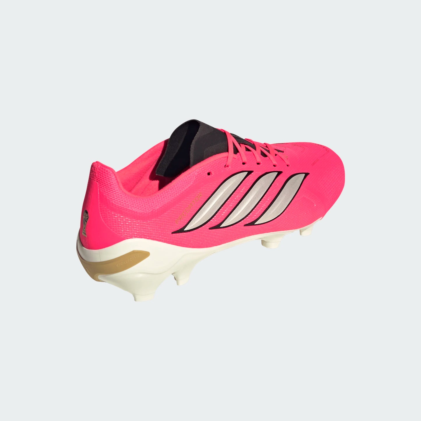 Adidas Predator League FG Firm Ground Soccer Cleats - Solar Turbo/Thermal Chrome/Core Black