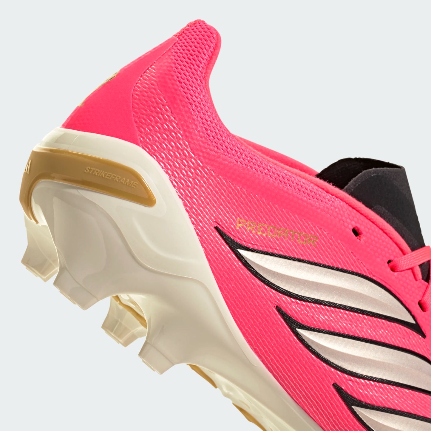 Adidas Predator League FG Firm Ground Soccer Cleats - Solar Turbo/Thermal Chrome/Core Black
