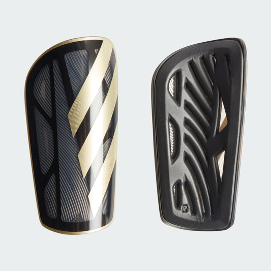 Adidas Tiro Shinguard League - Black/Metallic Gold/White