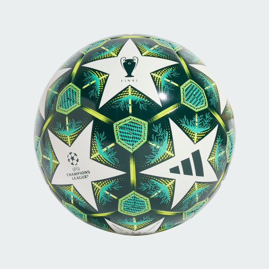 Adidas UCL Knockout Stage Training Soccer Ball - White/Green/Lime