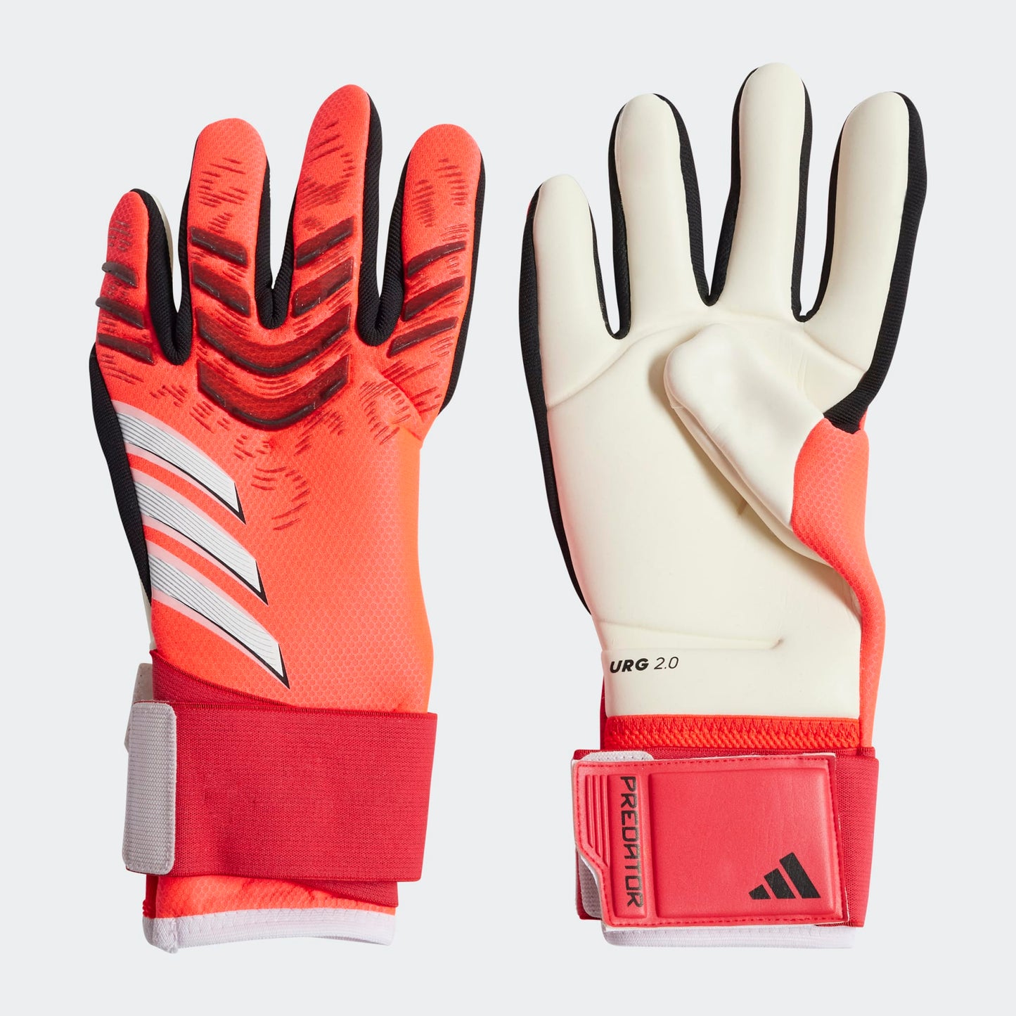 Adidas Predator Competitive Goalkeeper Glove - Lucid Red/Black/Pure Ruby