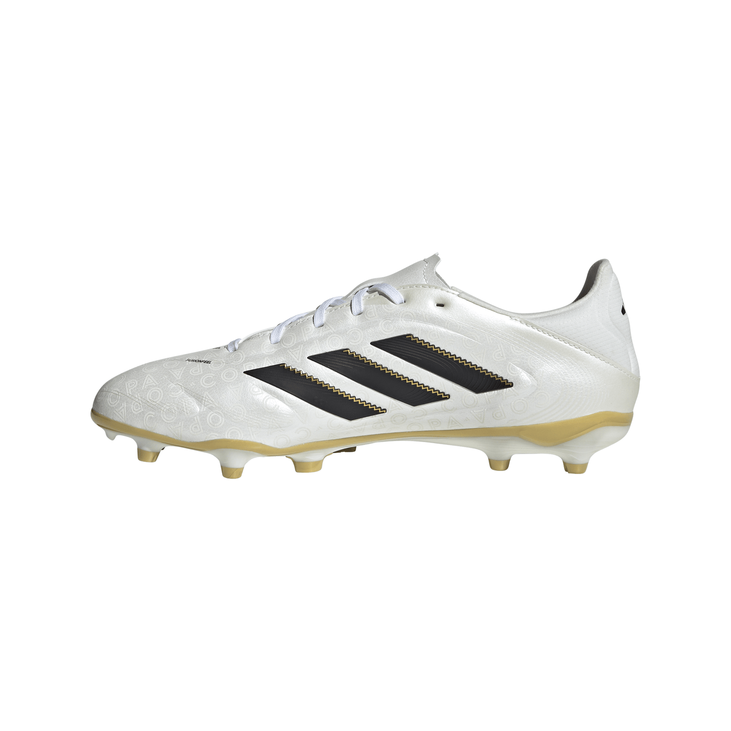 Adidas Copa Pure 3 League FG Firm Ground Soccer Cleat - Zero Metallic/Core Black/Gold Metallic