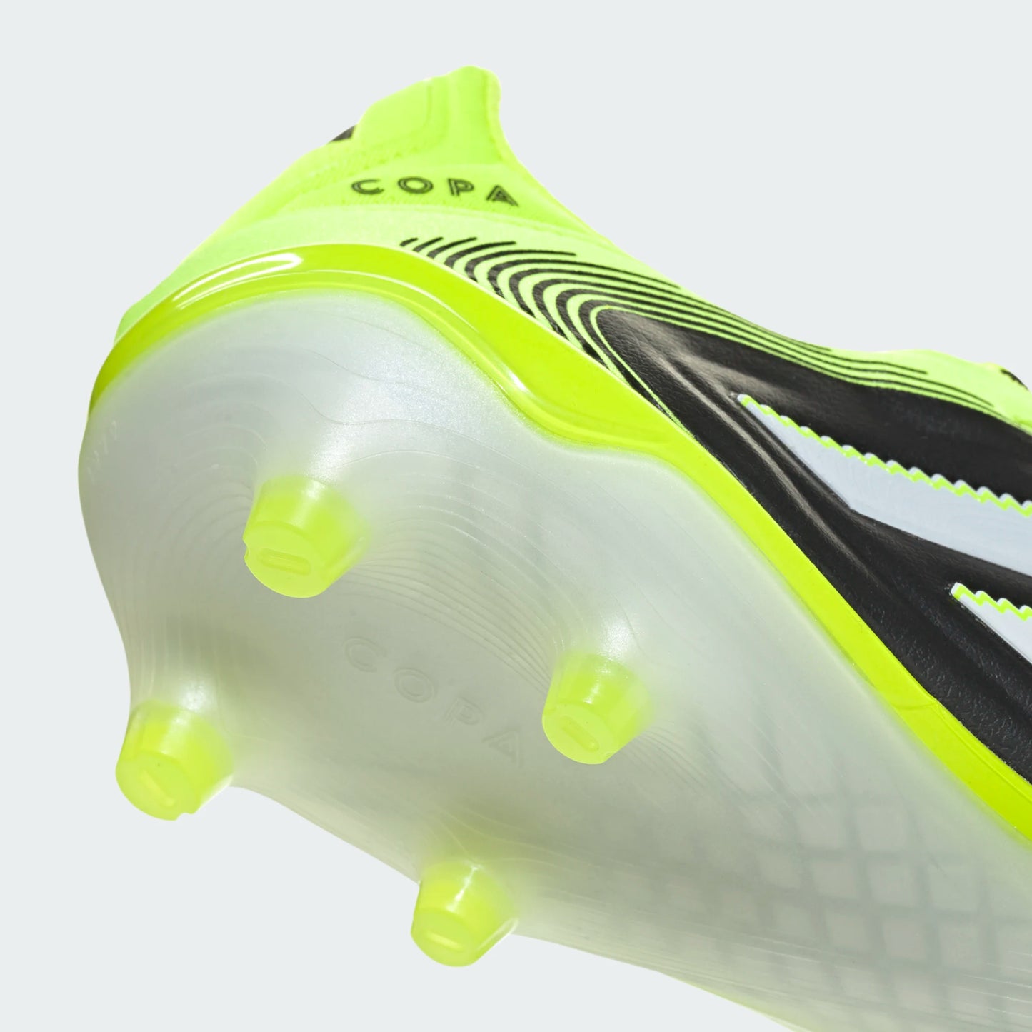 Adidas Copa Pure 3 Elite FG Firm Ground Soccer Cleat - Core Black/Cloud White/Lucid Lemon