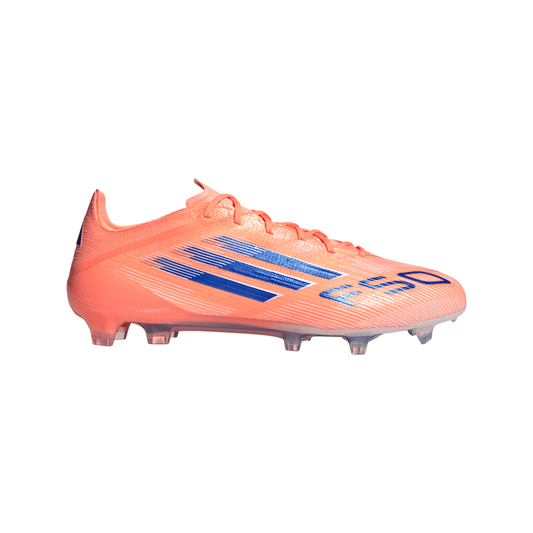 Adidas F50 Elite FG Firm Ground Soccer Cleat - Beam Orange/Lucid Blue/Cloud White