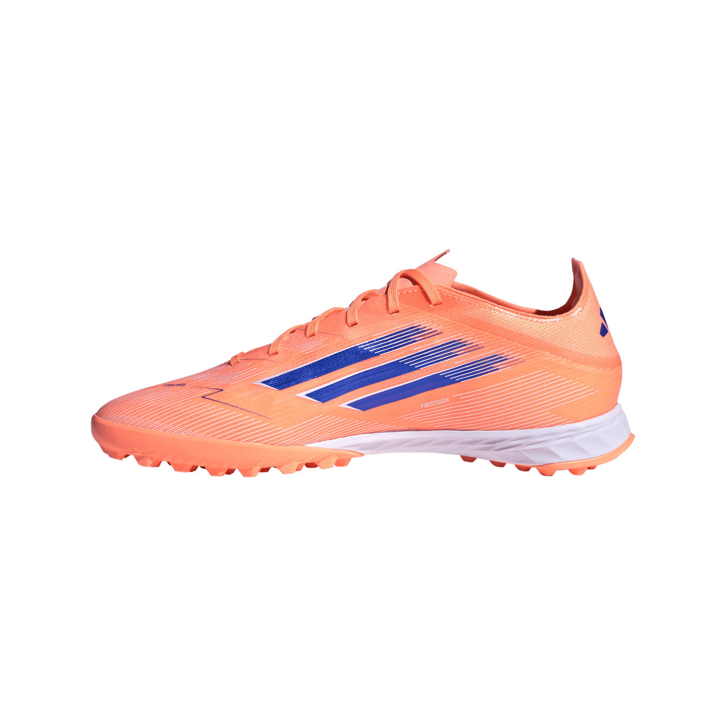 Adidas F50 Pro TF Turf Soccer Cleat - Beam Orange/Lucid Blue/Cloud White