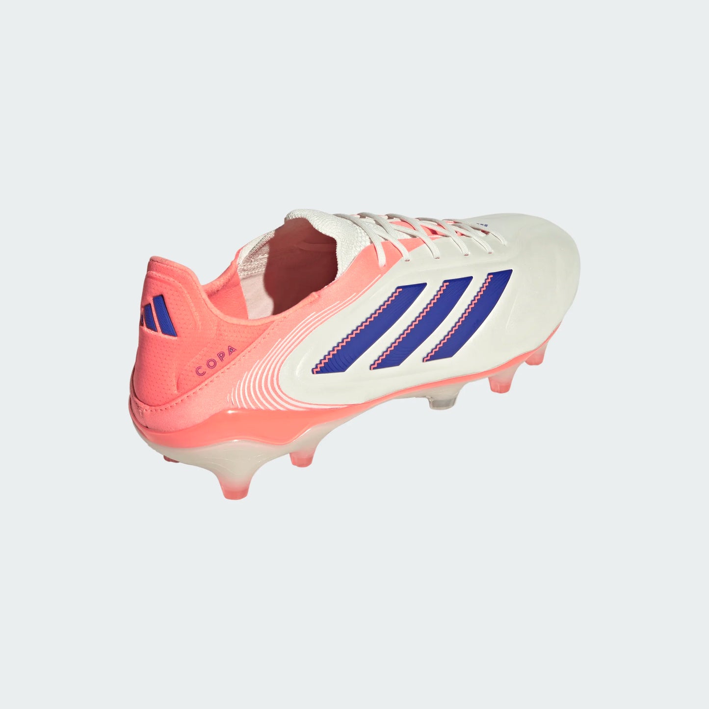 Adidas Copa Pure 3 Elite FG Firm Ground Soccer Cleat - Off White/Lucid Blue/Signal Coral