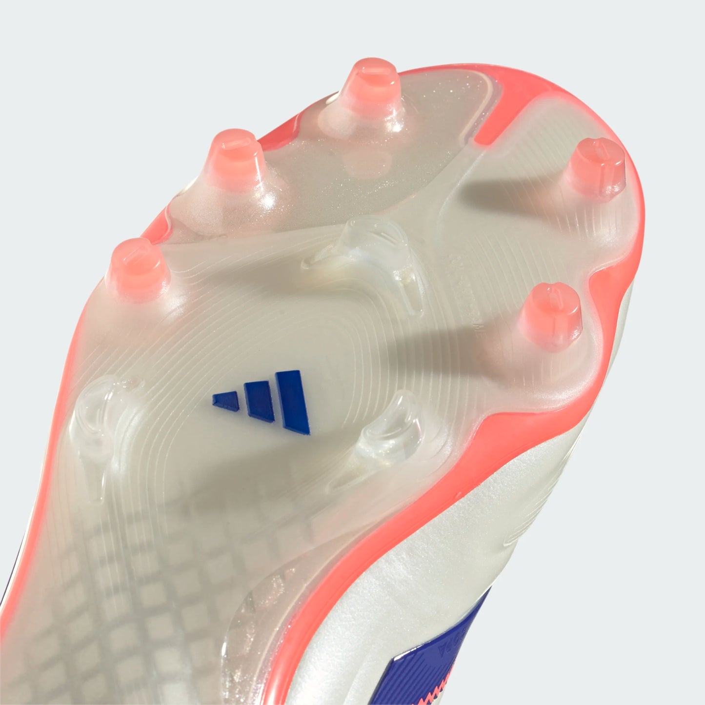 Adidas Copa Pure 3 Elite FG Firm Ground Soccer Cleat - Off White/Lucid Blue/Signal Coral