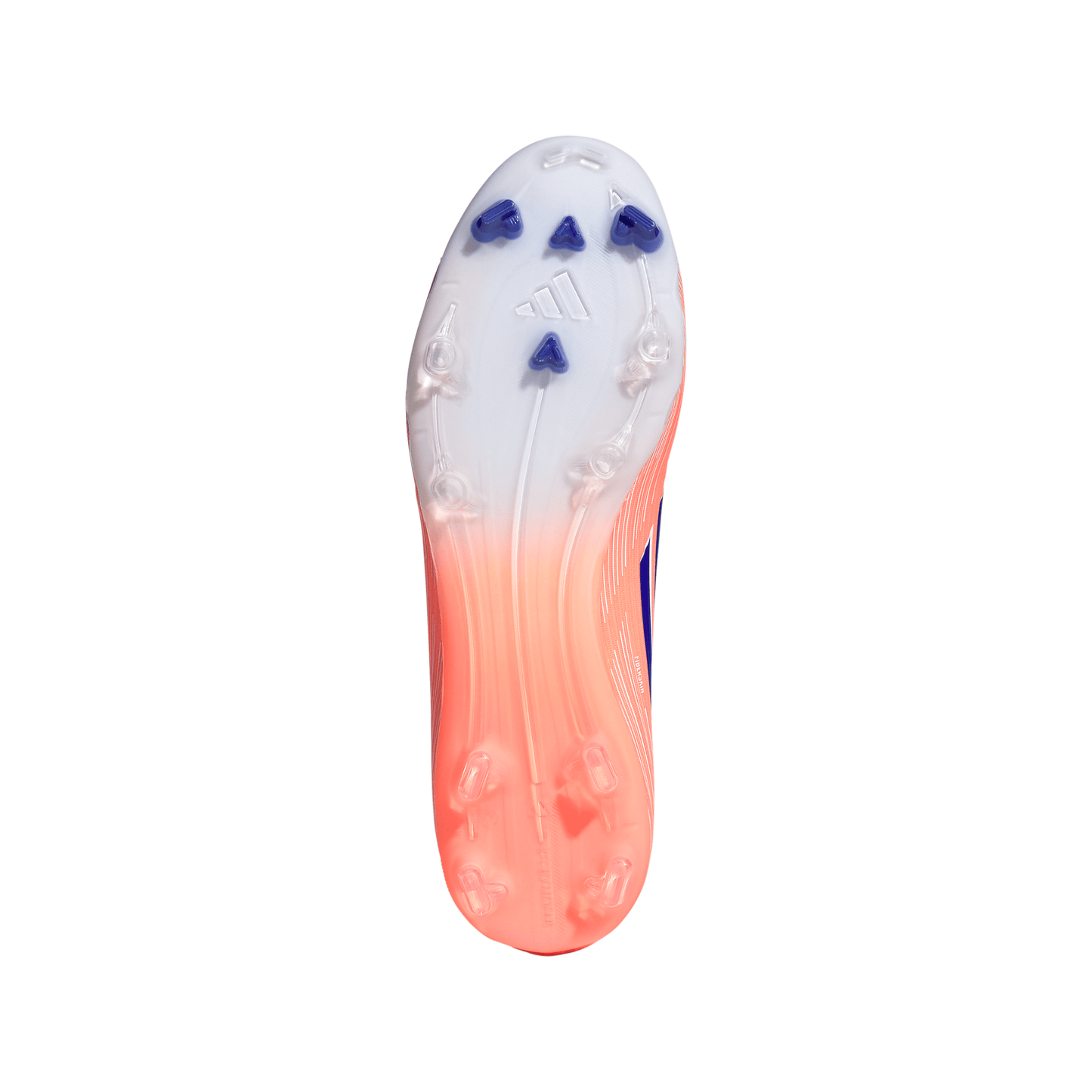 Adidas F50 League FG Firm Ground Soccer Cleat - Beam Orange/Lucid Blue/Cloud White