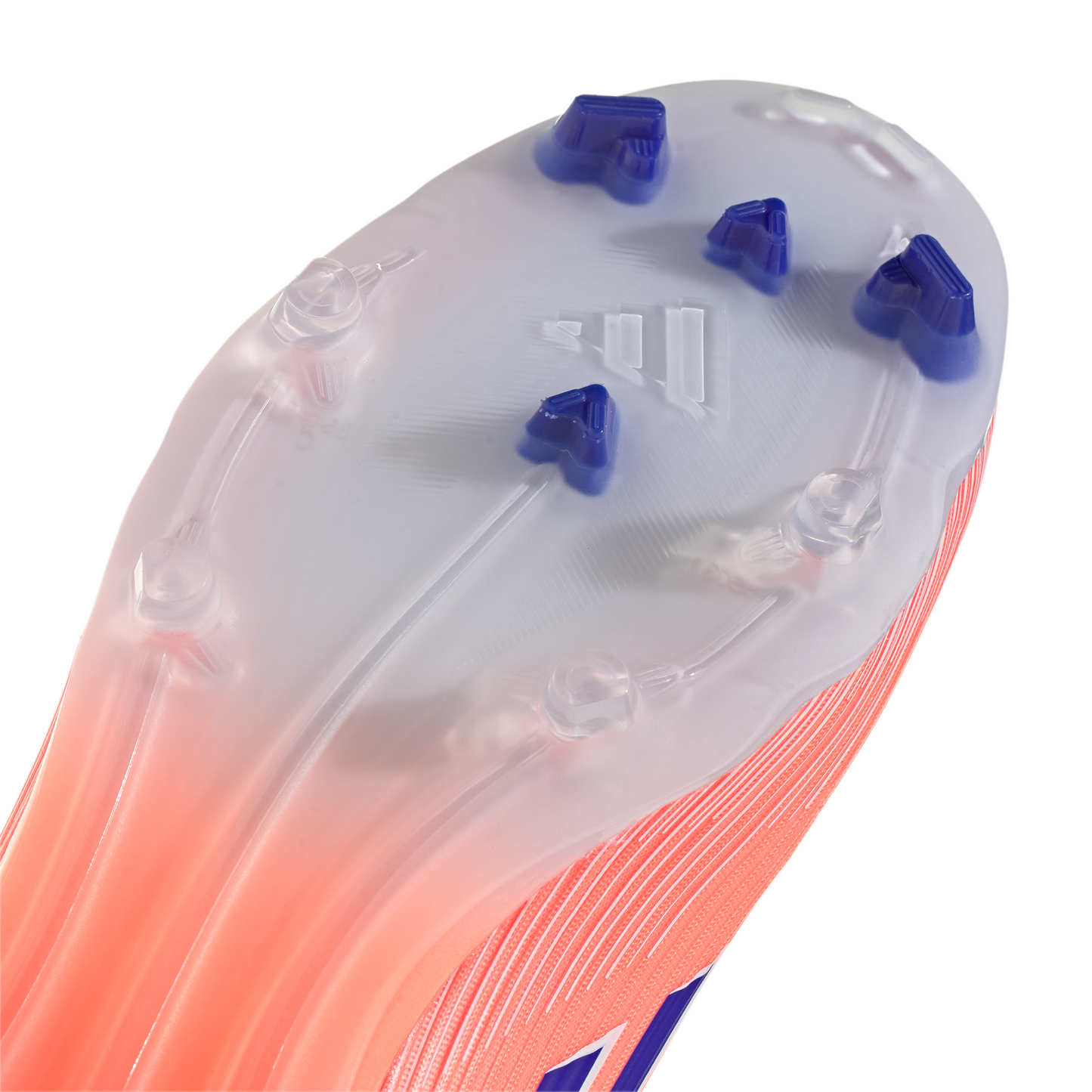 Adidas F50 League FG Firm Ground Soccer Cleat - Beam Orange/Lucid Blue/Cloud White
