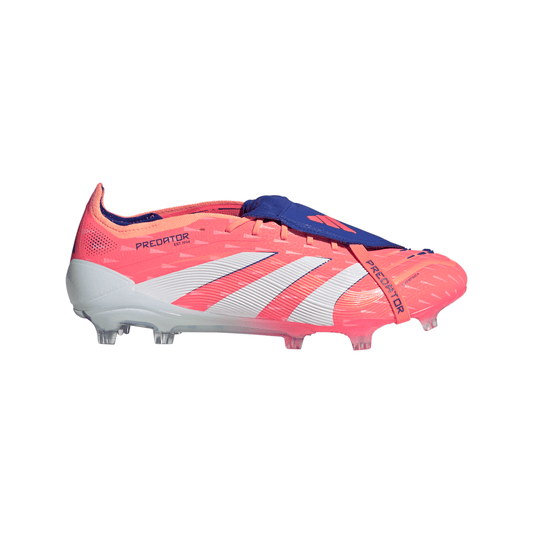 Adidas Predator Elite Fold Tongue FT FG Firm Ground Soccer Cleat - Signal Coral/Cloud White/Beam Orange