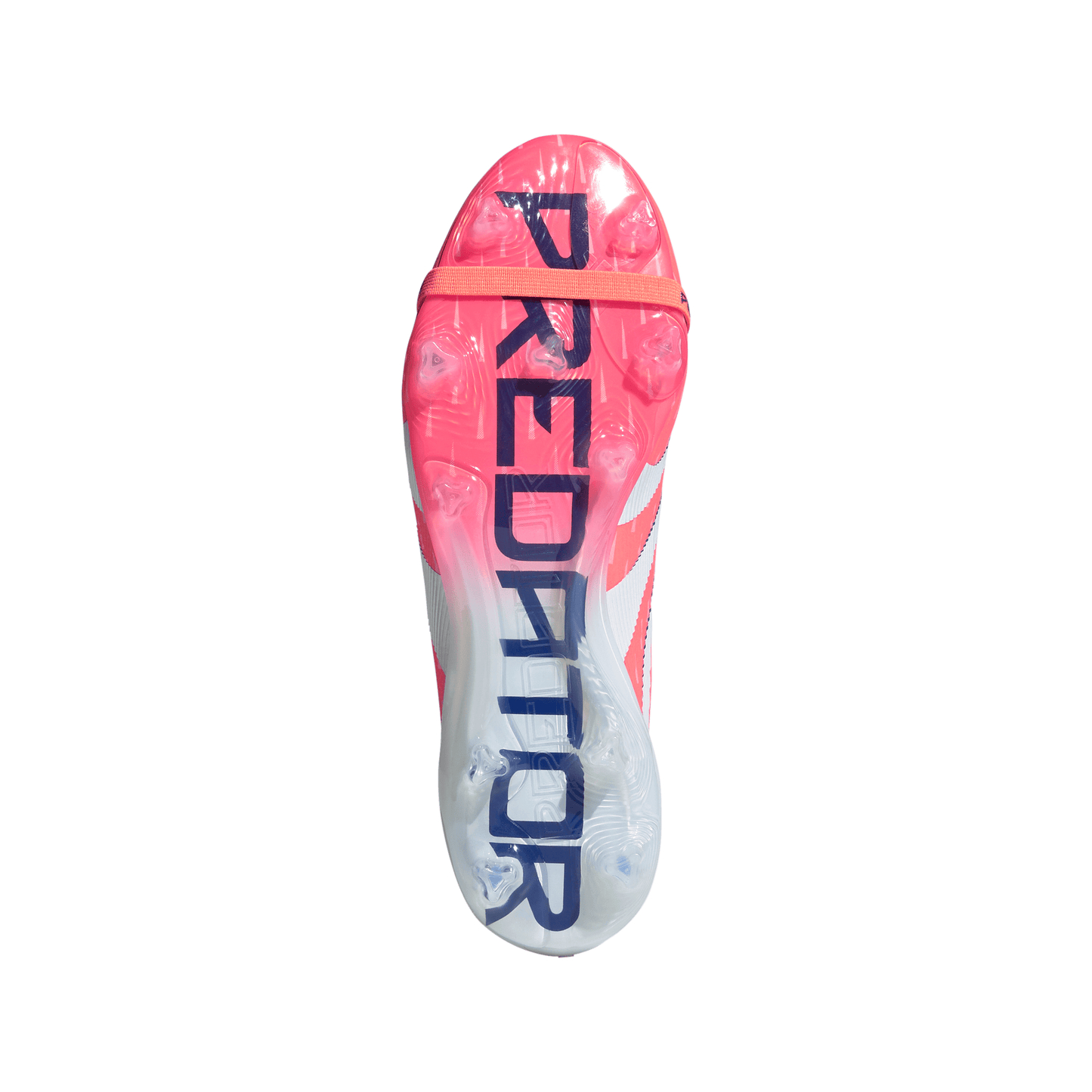 Adidas Predator Elite Fold Tongue FT FG Firm Ground Soccer Cleat - Signal Coral/Cloud White/Beam Orange