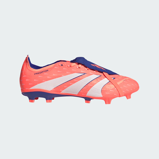 Adidas Predator League FT Foldable Tongue FG Firm Ground Soccer Cleat - Signal Coral/Cloud White/Beam Orange