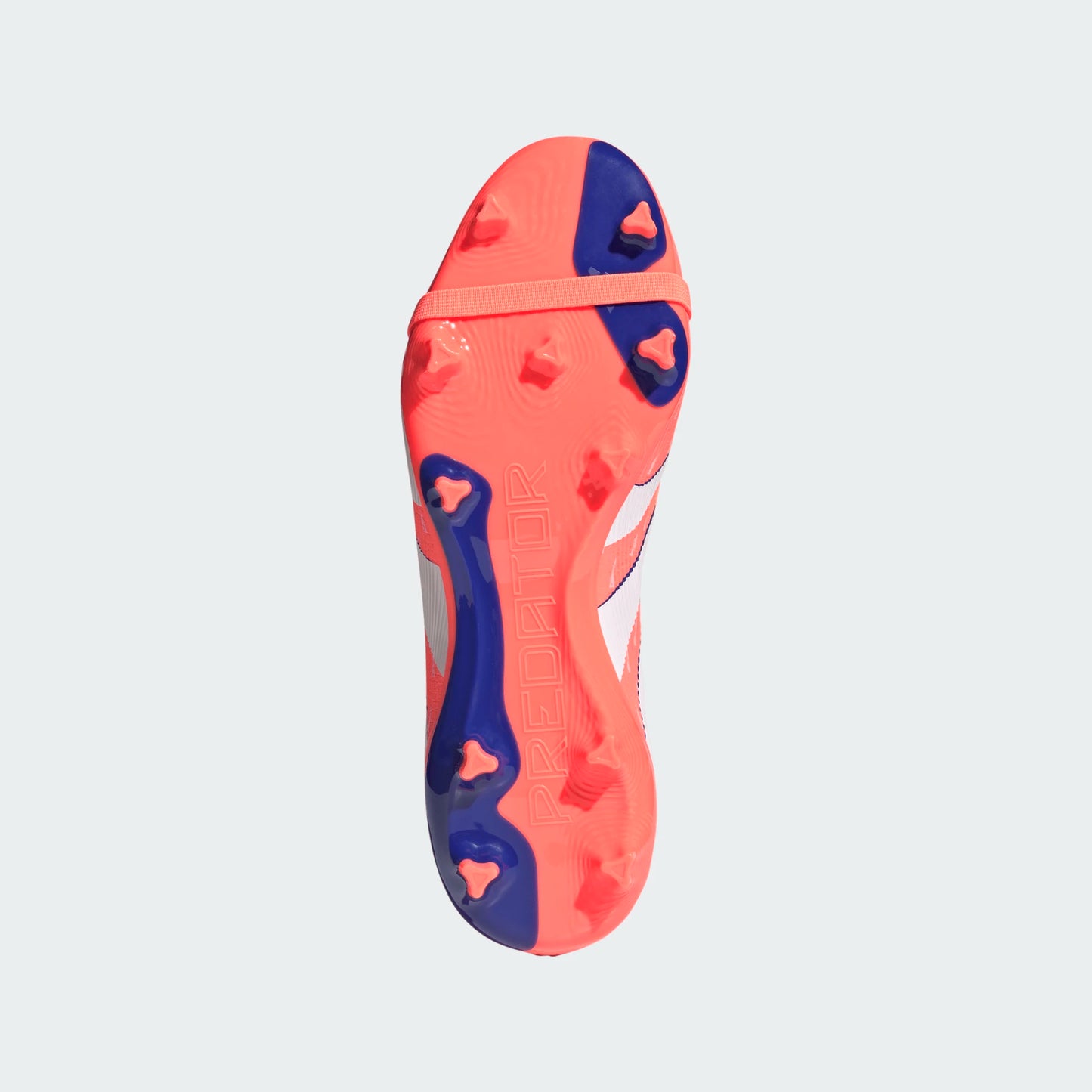 Adidas Predator League FT Foldable Tongue FG Firm Ground Soccer Cleat - Signal Coral/Cloud White/Beam Orange