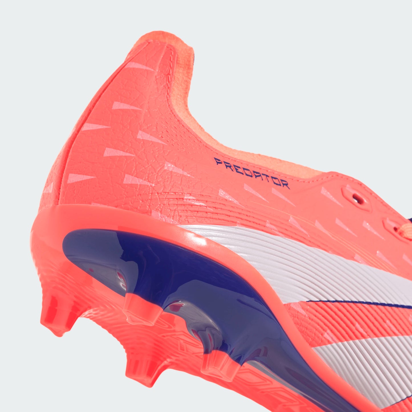 Adidas Predator League FT Foldable Tongue FG Firm Ground Soccer Cleat - Signal Coral/Cloud White/Beam Orange