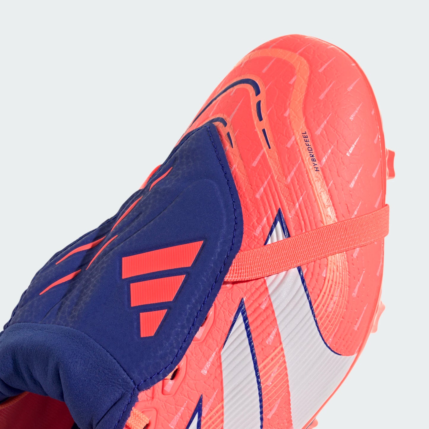 Adidas Predator League FT Foldable Tongue FG Firm Ground Soccer Cleat - Signal Coral/Cloud White/Beam Orange